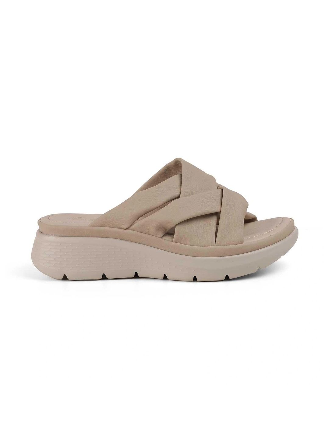 Tresmode Textured Party Wedge Mules-picture-21