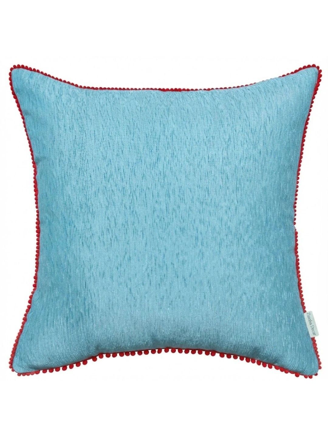 ZENSHA DECOR Turquoise Blue Square Cushion Covers-picture-22