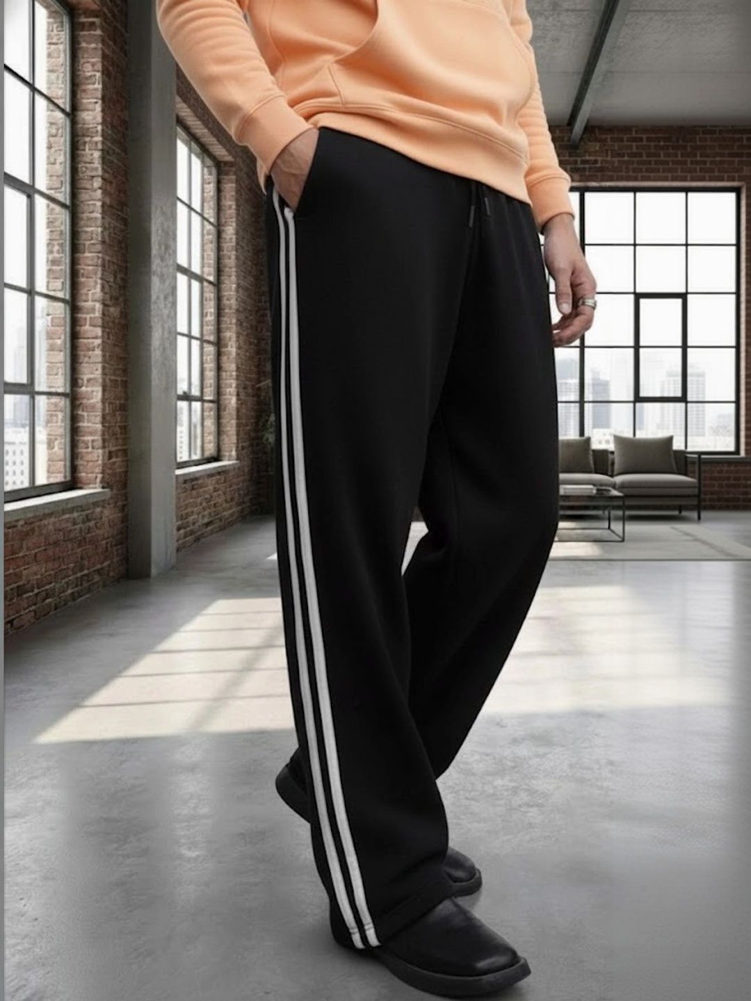 TRUFFLEGUM Men Regular Fit Training Track Pants-picture-12