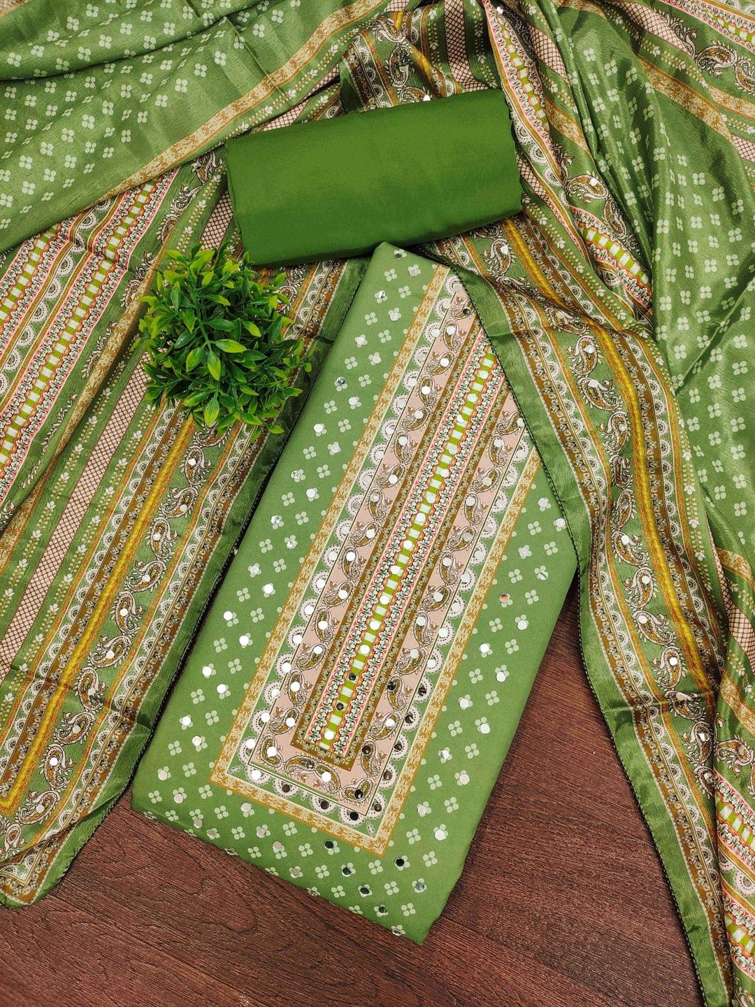 KALINI Printed Unstitched Dress Material-picture-39