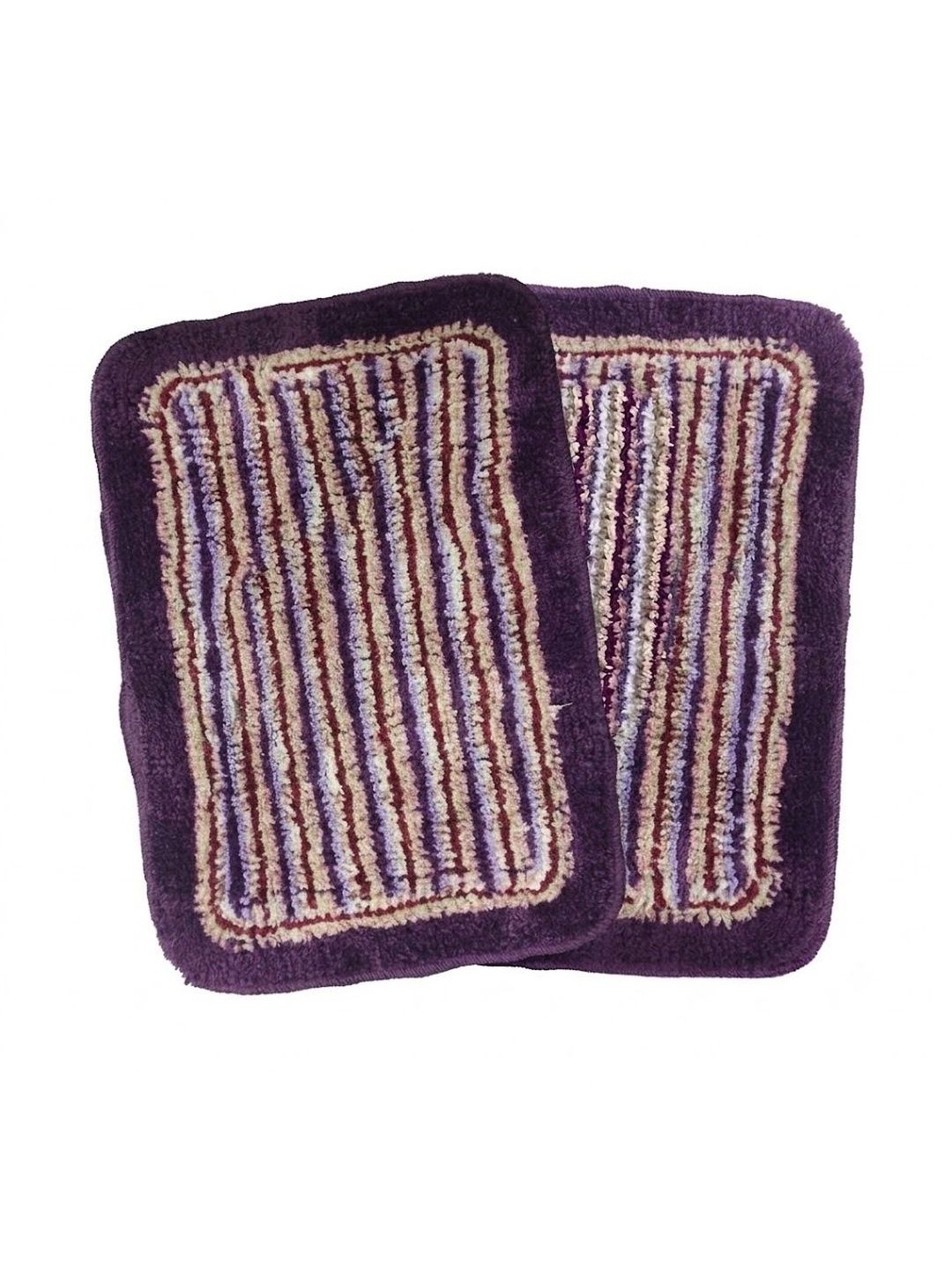 FINE TEX WORLD Purple Colored Cotton Doormats-picture-20