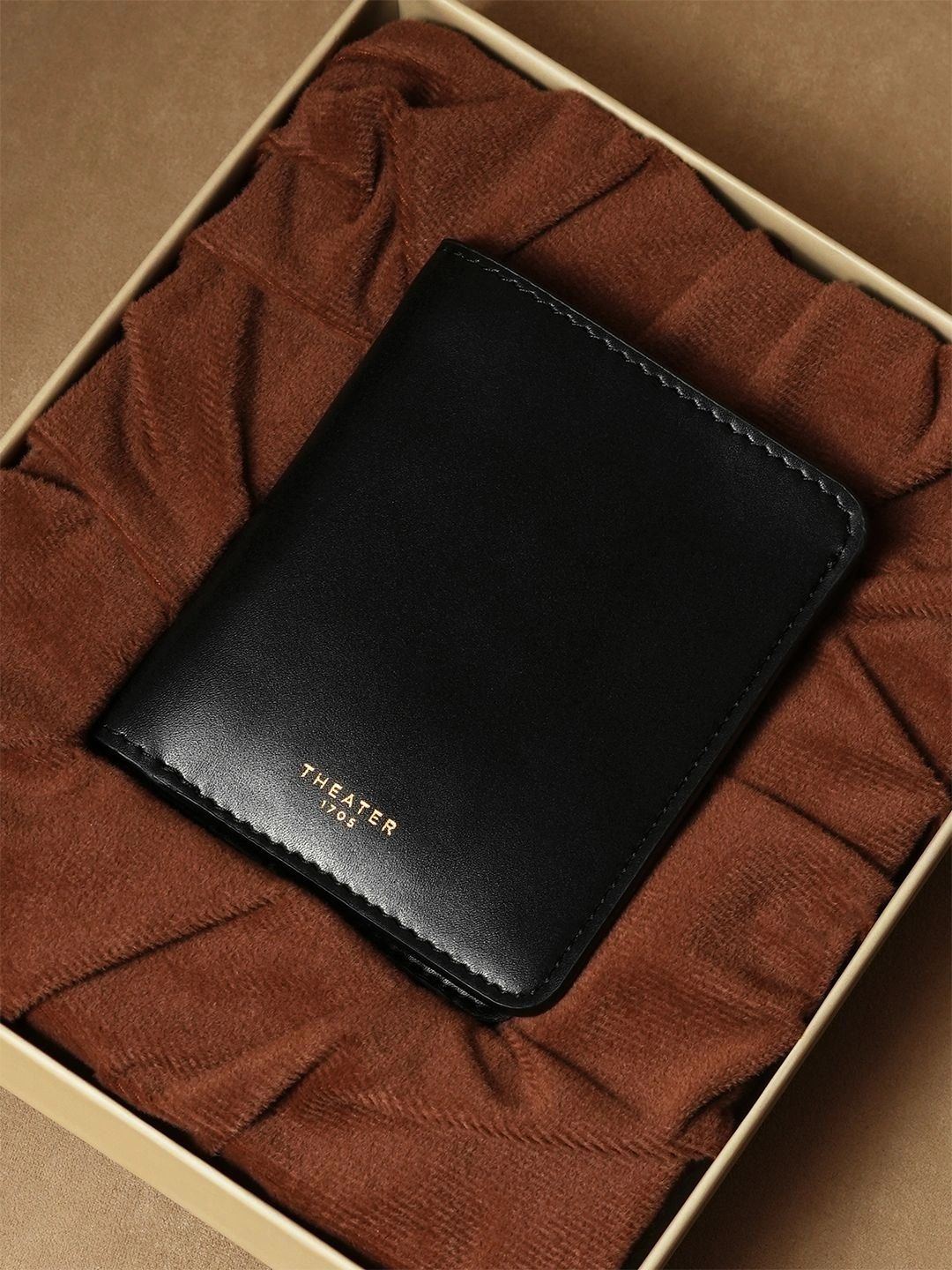 Theater Men Checked Two Fold Wallet-picture-54