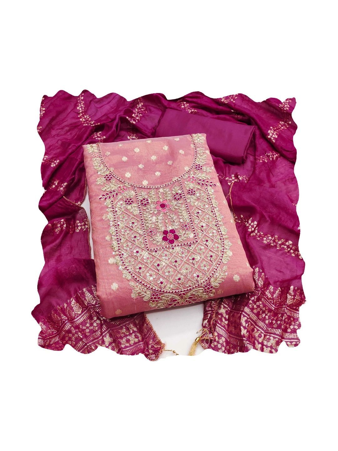 MANVAA Embroidered Unstitched Dress Material-picture-47