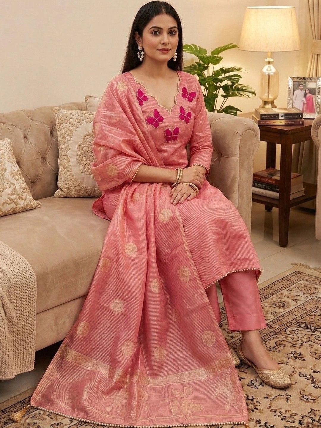 MANVAA Embroidered Unstitched Dress Material-picture-23