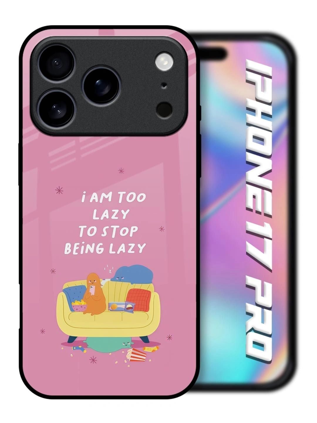 QRIOH Quirky Printed iPhone 17 Pro Back Case Mobile Accessories-picture-18