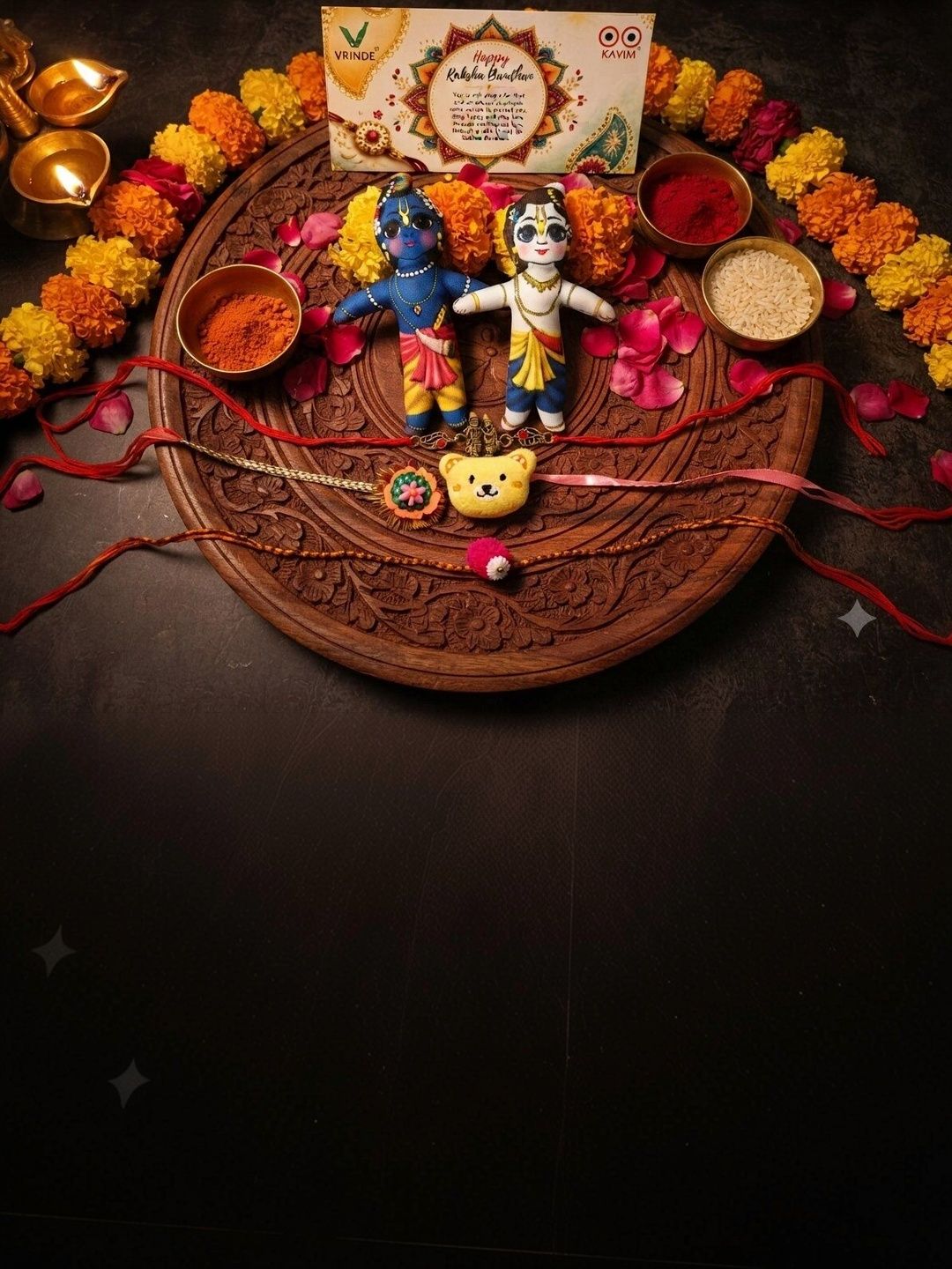 Vrinde Thread Rakhi-picture-14