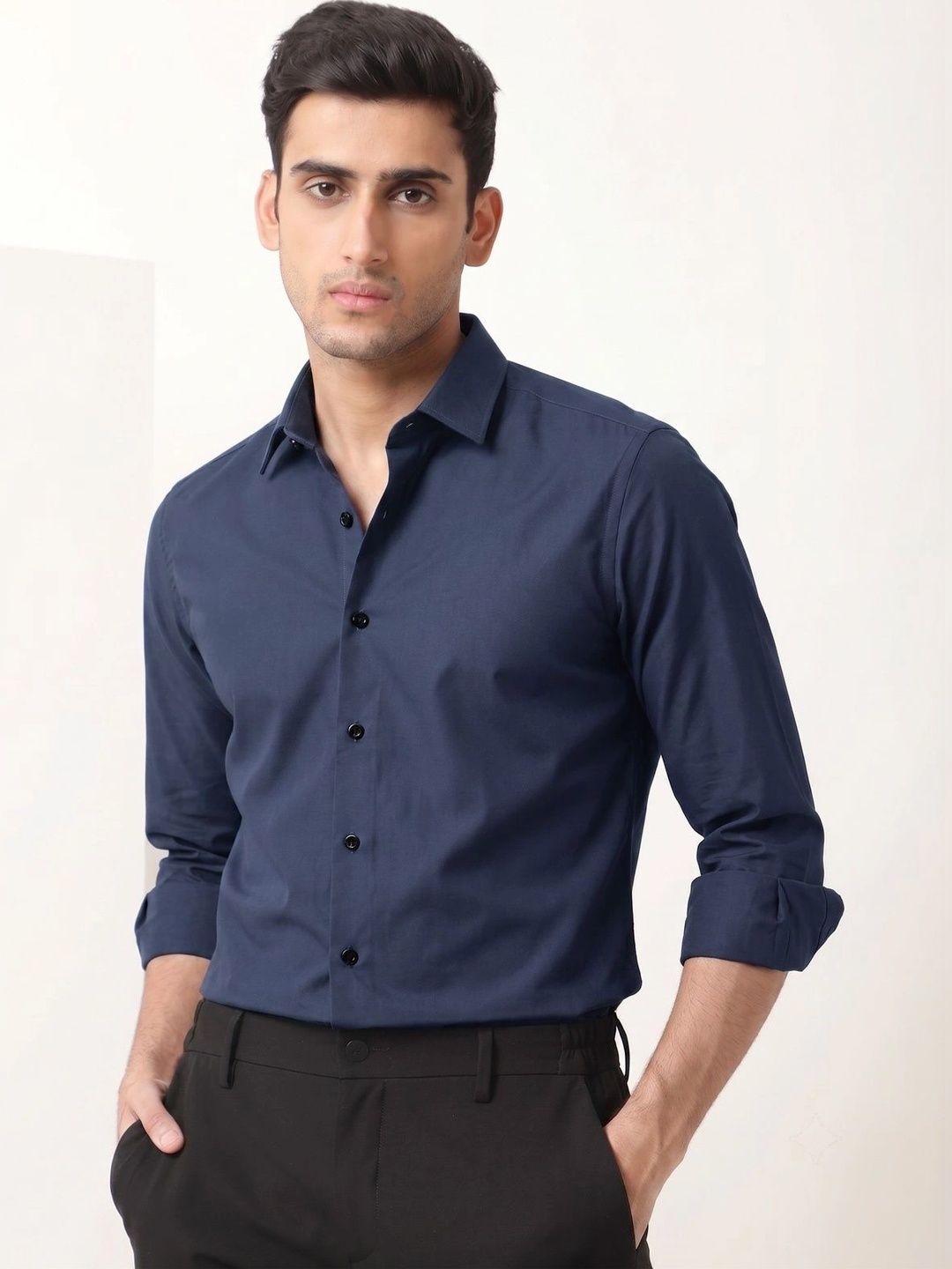 R.Code by The Roadster Life Co. Men Original Formal Shirt-picture-30