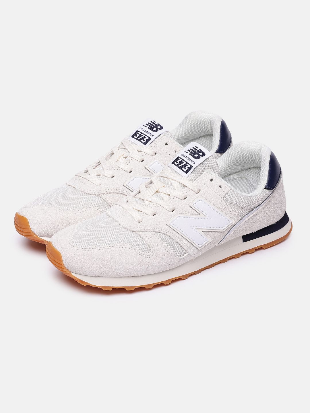 New Balance Men Colourblocked Suede Sneakers-image-17
