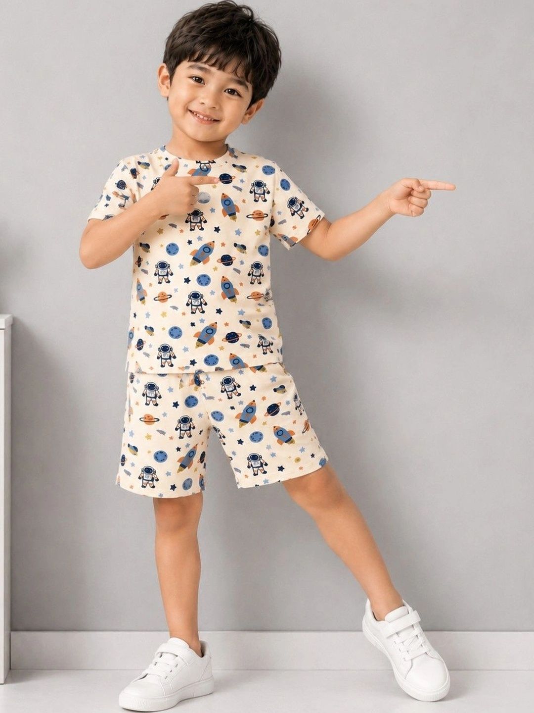 FITIN OUTFIT Boys Printed Night suit-picture-26