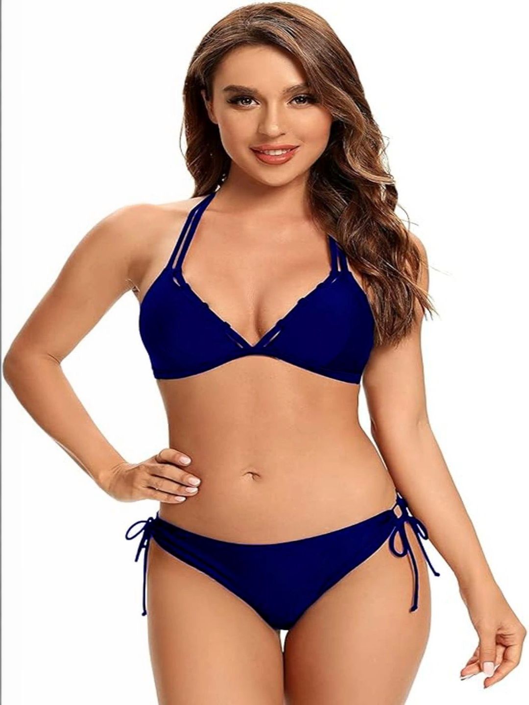 Maruti Enterprise 07 Halter Neck Swim Bikini Set-picture-43