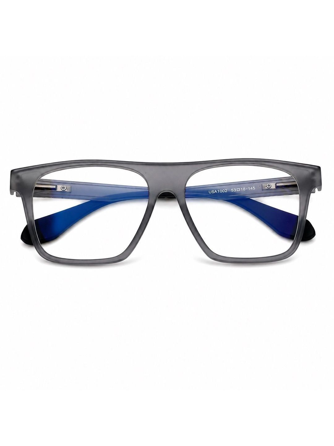 Roadster Unisex Clear Rectangle Sunglasses with-picture-15