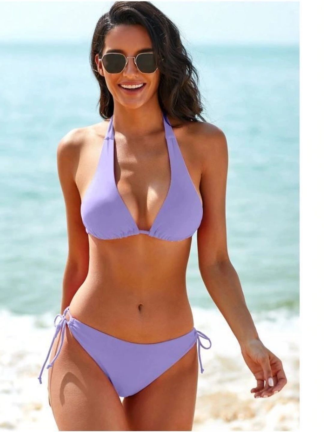 Vimart Enterprise Halter Neck Stretchable Swim Bikini Set-picture-20