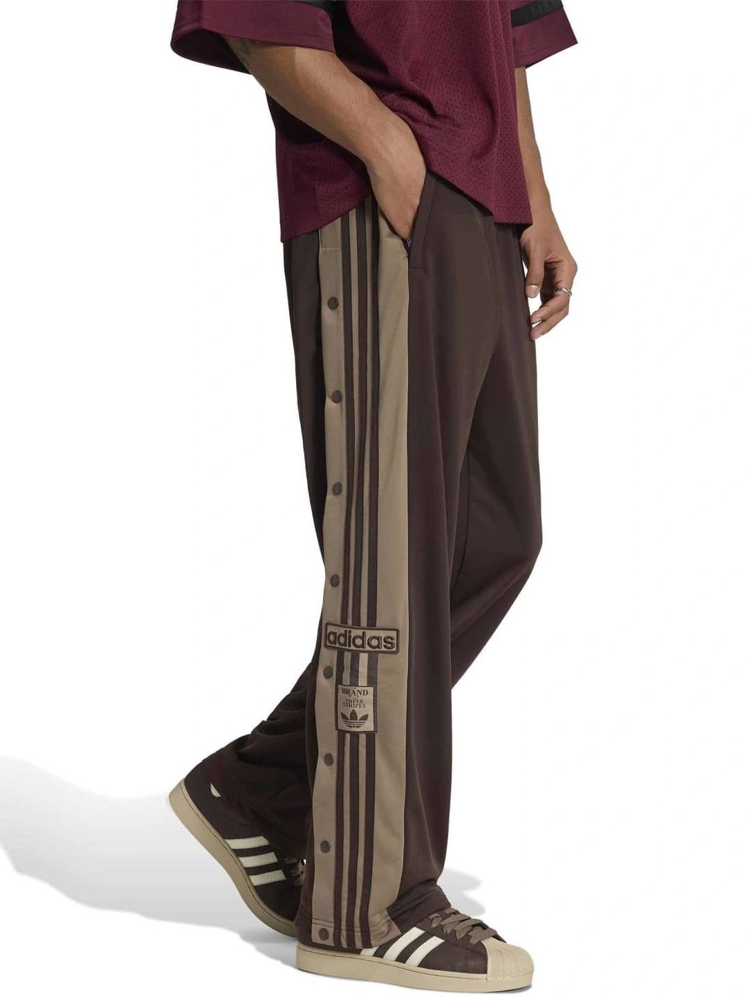 ADIDAS Originals Men Regular Fit Colourblocked Training Track Pants-picture-34
