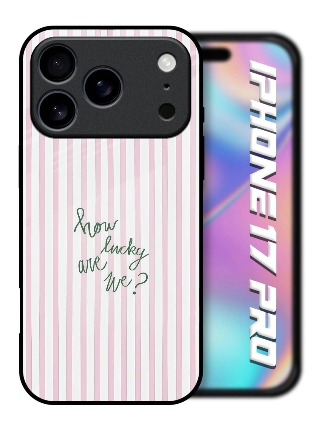 QRIOH Typography Printed iPhone 17 Pro Back Case Mobile Accessories-picture-27