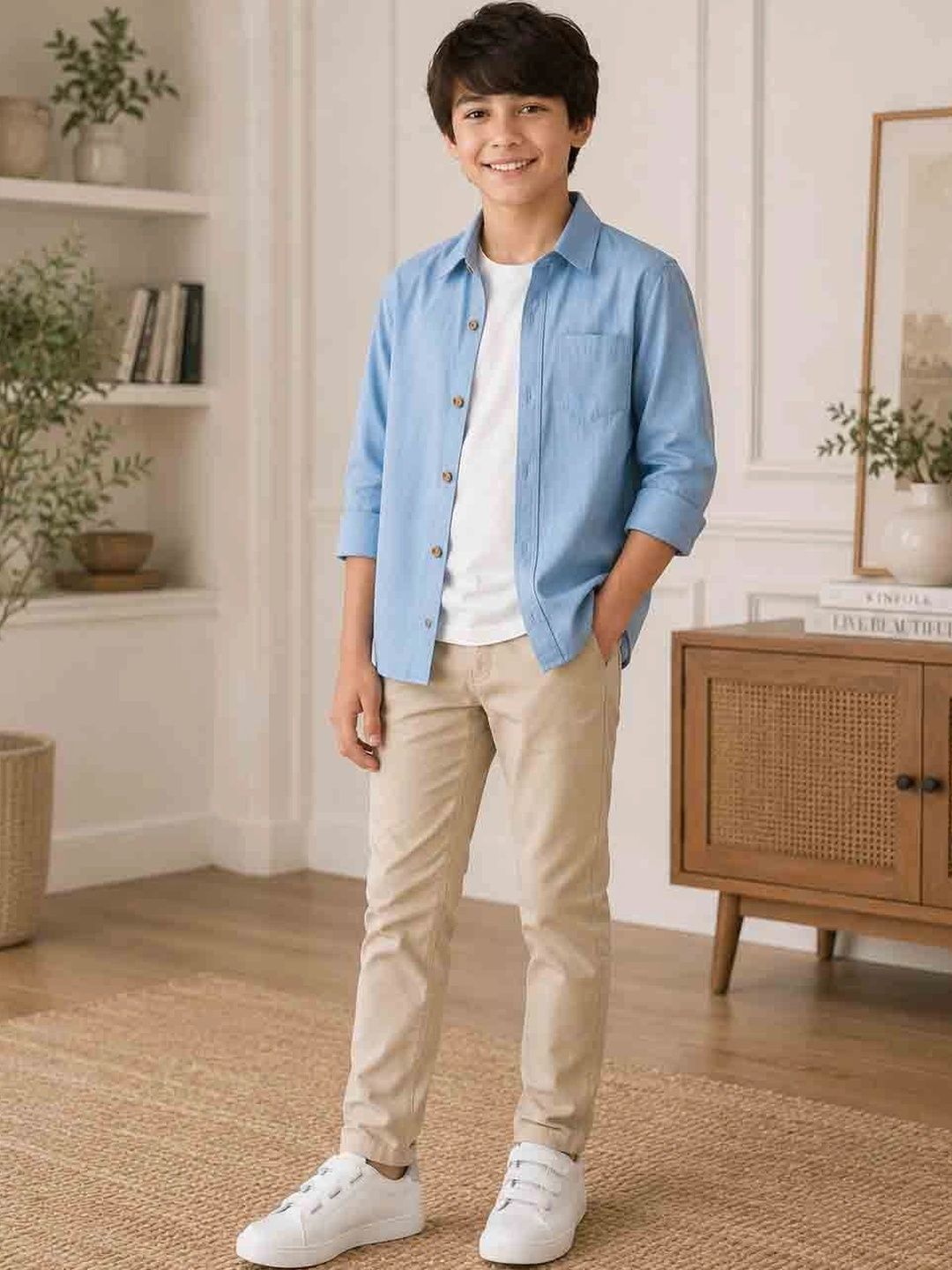 Parasense Boys Relaxed Casual Shirt-picture-32