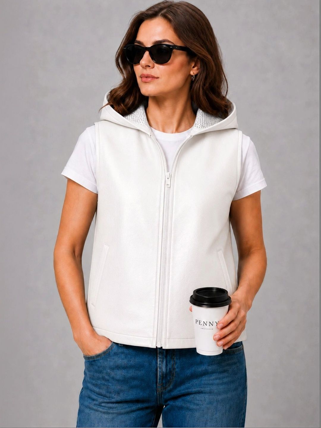 Raxedo Women Leather Training or Gym Jacket-picture-13