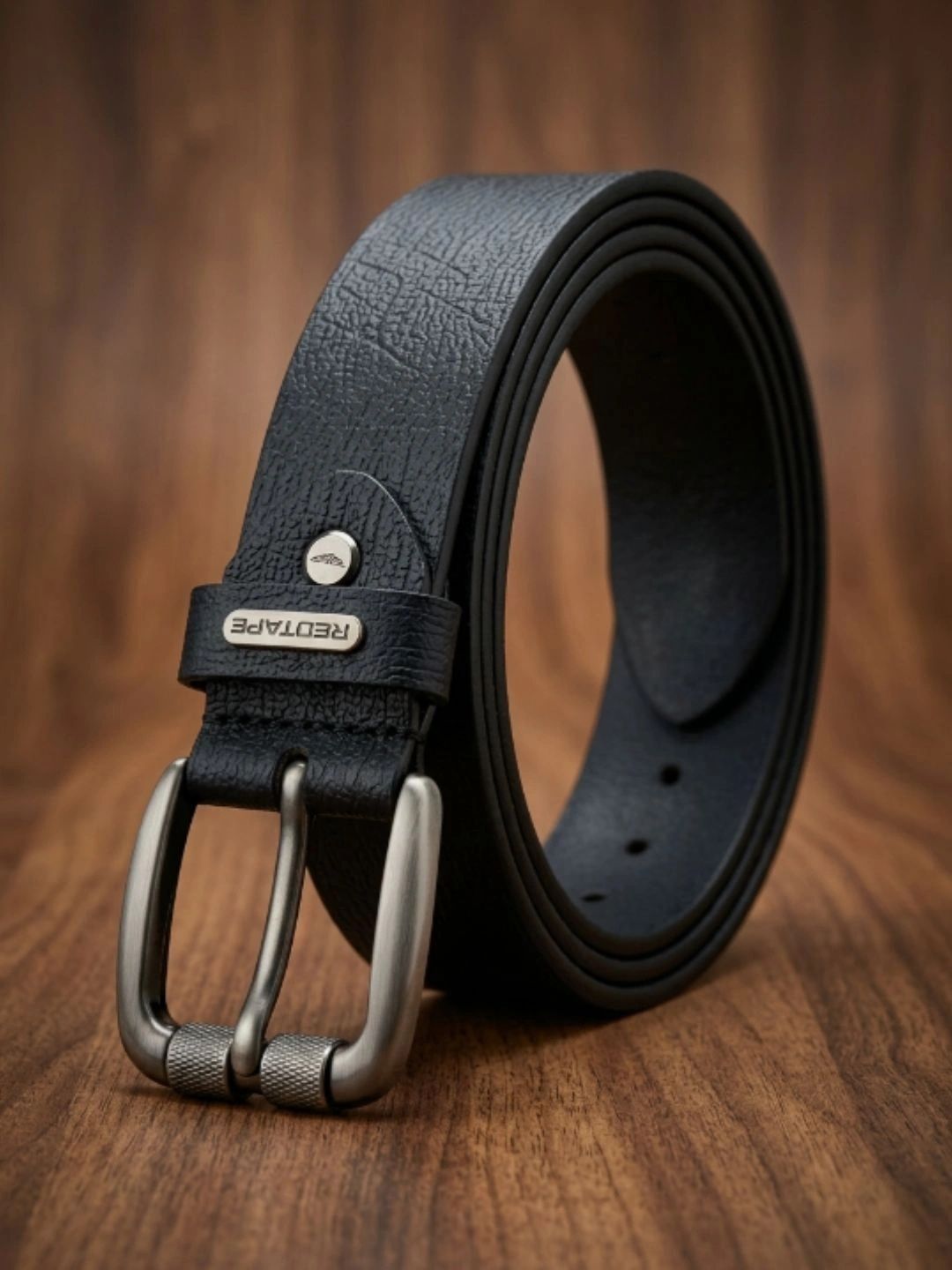 Red Tape Men Textured Leather Belt-picture-32