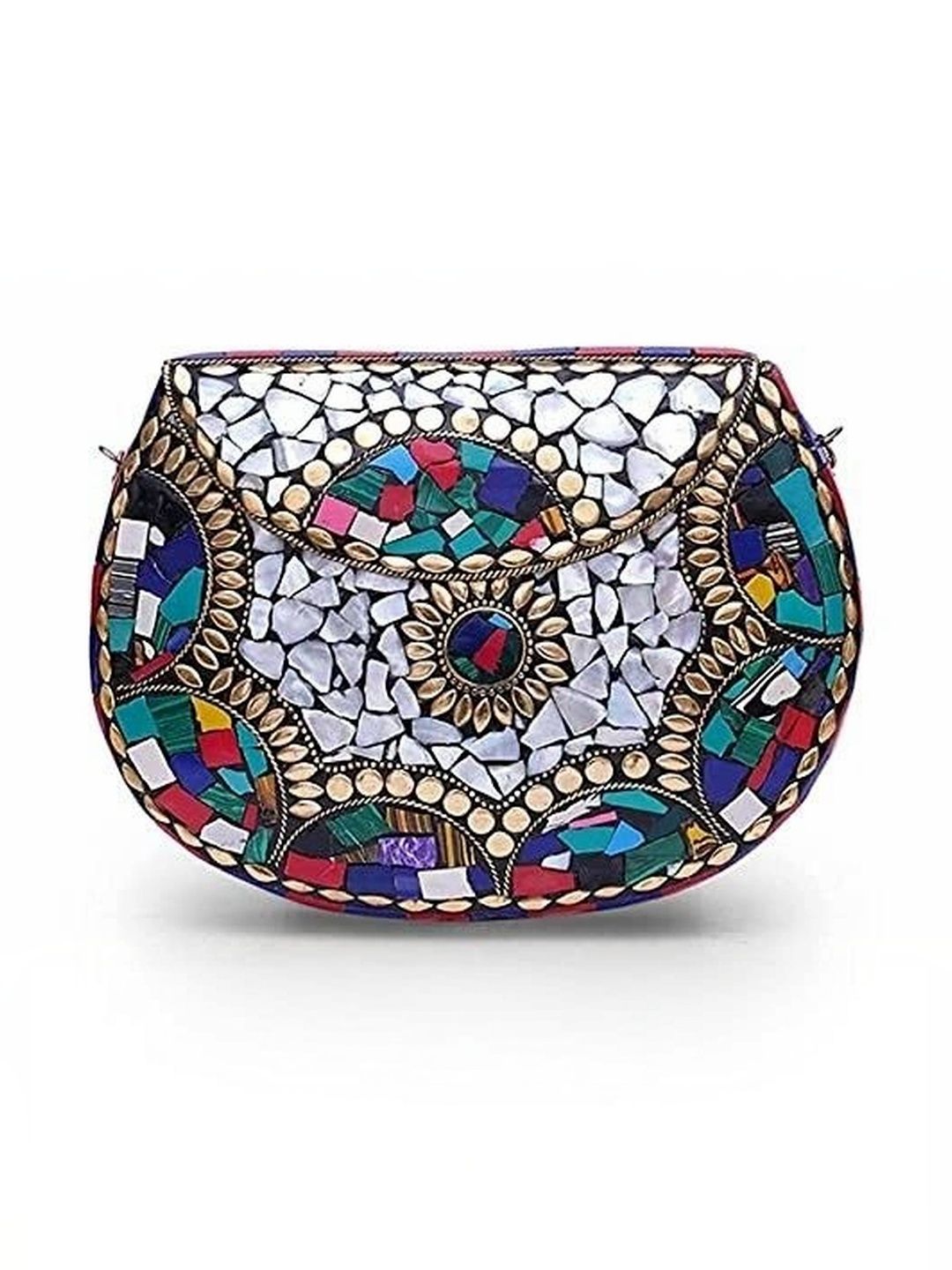Sangria Embroidered Purse Clutch-picture-46