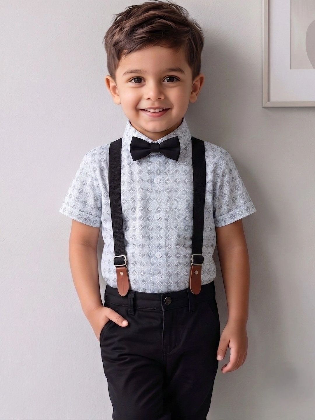 Blabber Boys Comfort Printed Party Shirt-image-3