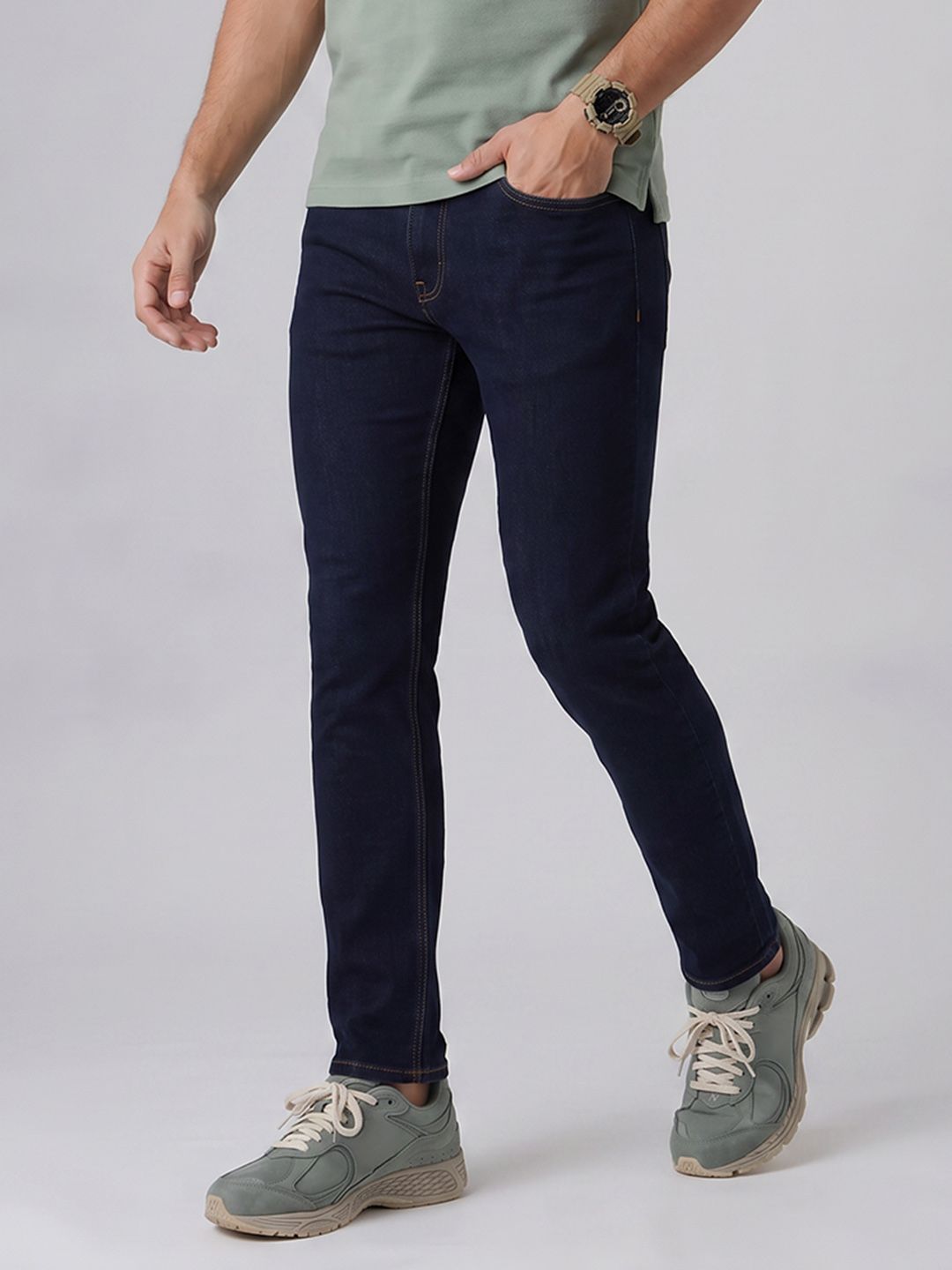 SPYKAR Men Slim Fit Stretchable Jeans-picture-29