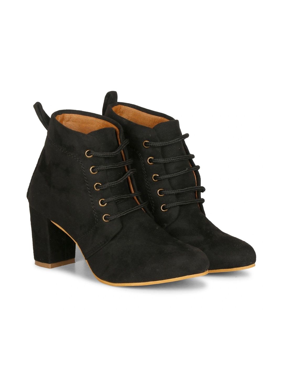 The Roadster Lifestyle Co Women Pointed Toe Lace-Ups Ankle Boots-picture-32