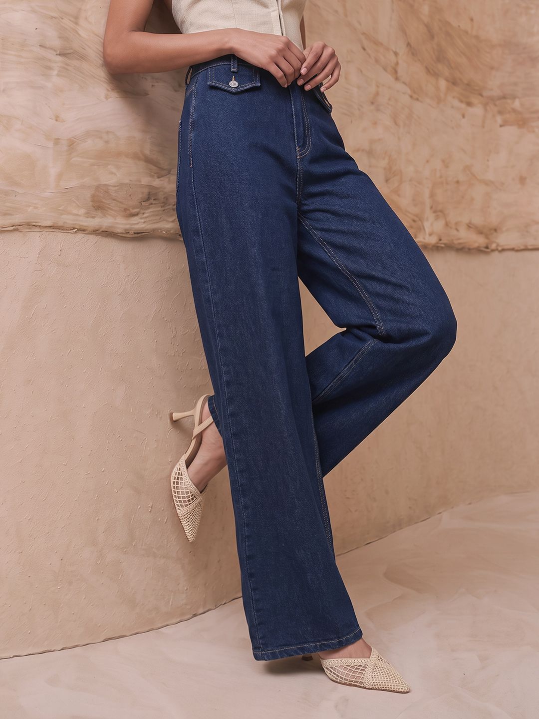 Chemistry Women Wide Leg Stretchable Jeans-picture-28
