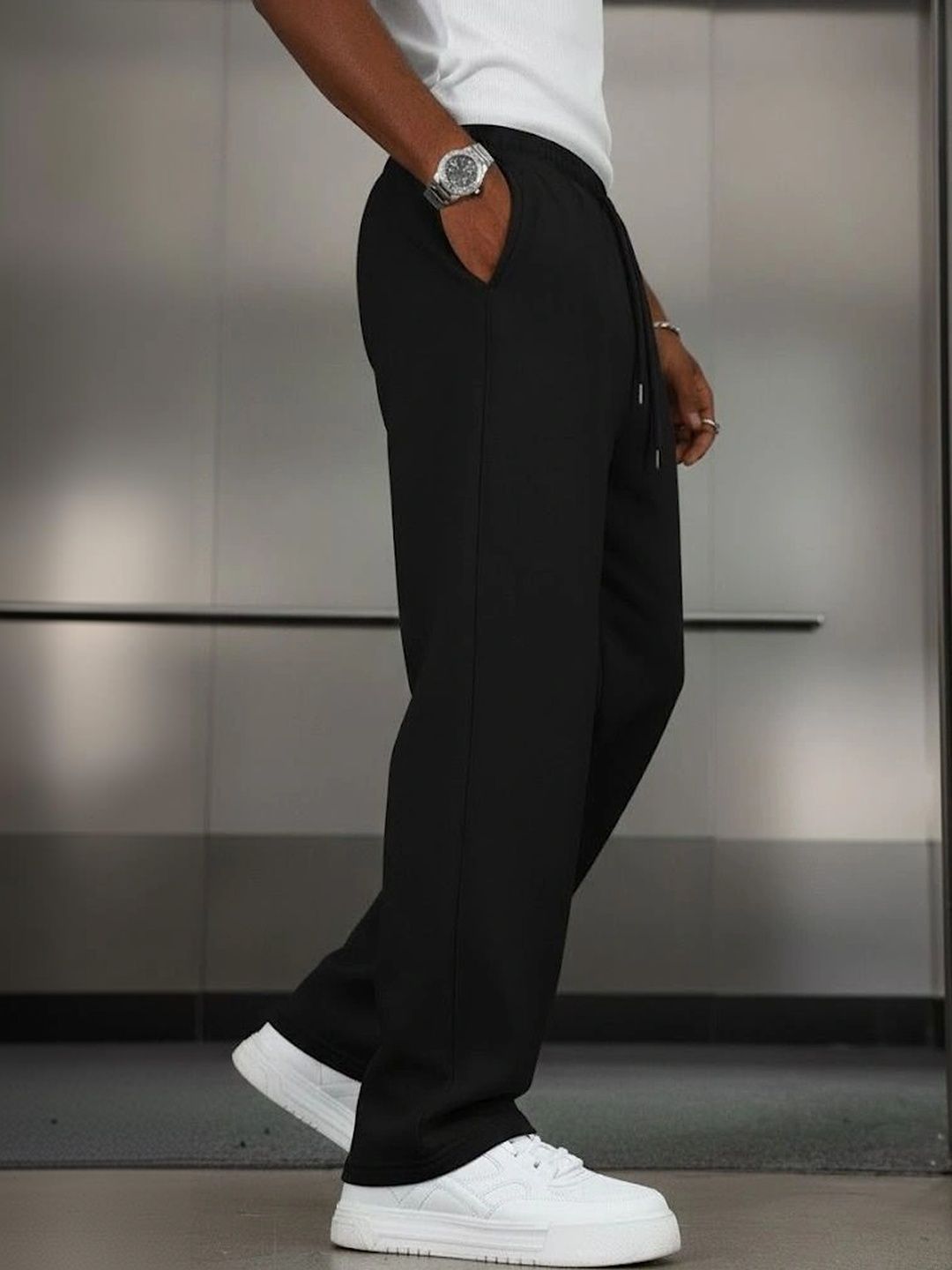 PROGENY Men Regular Fit Training Track Pants-picture-15