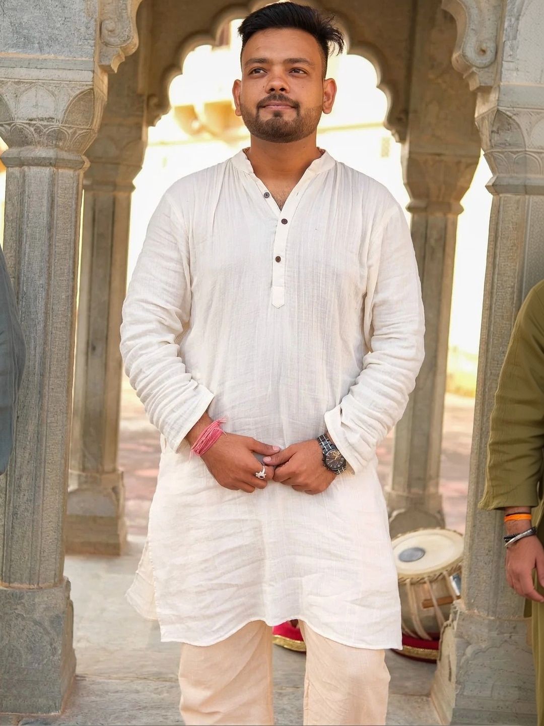 CRYSTAL HEAL Men Kurta-picture-15