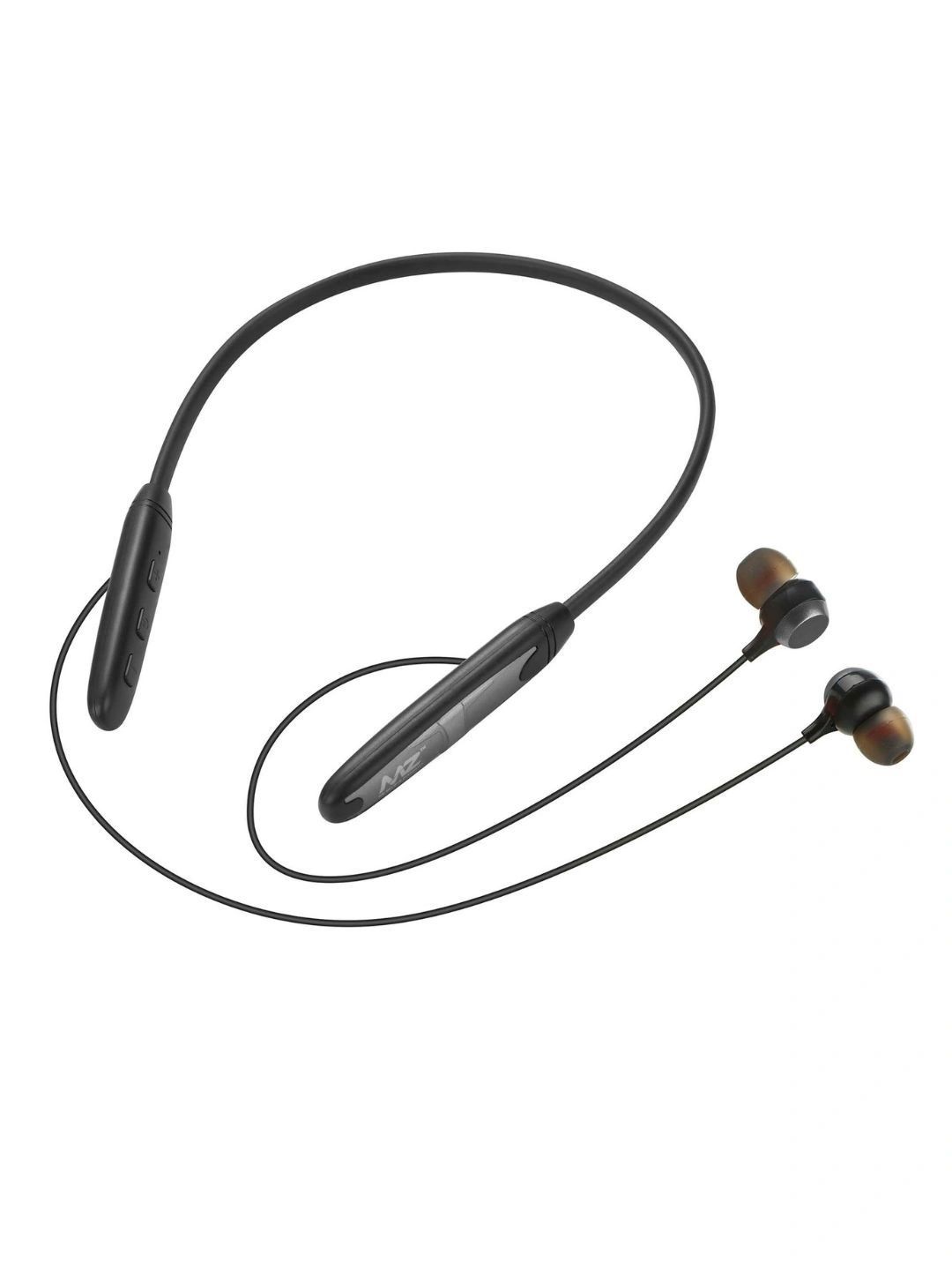MZ NB121 Wireless Earphone Magnetic Neckband With 200mah Battery-image-32