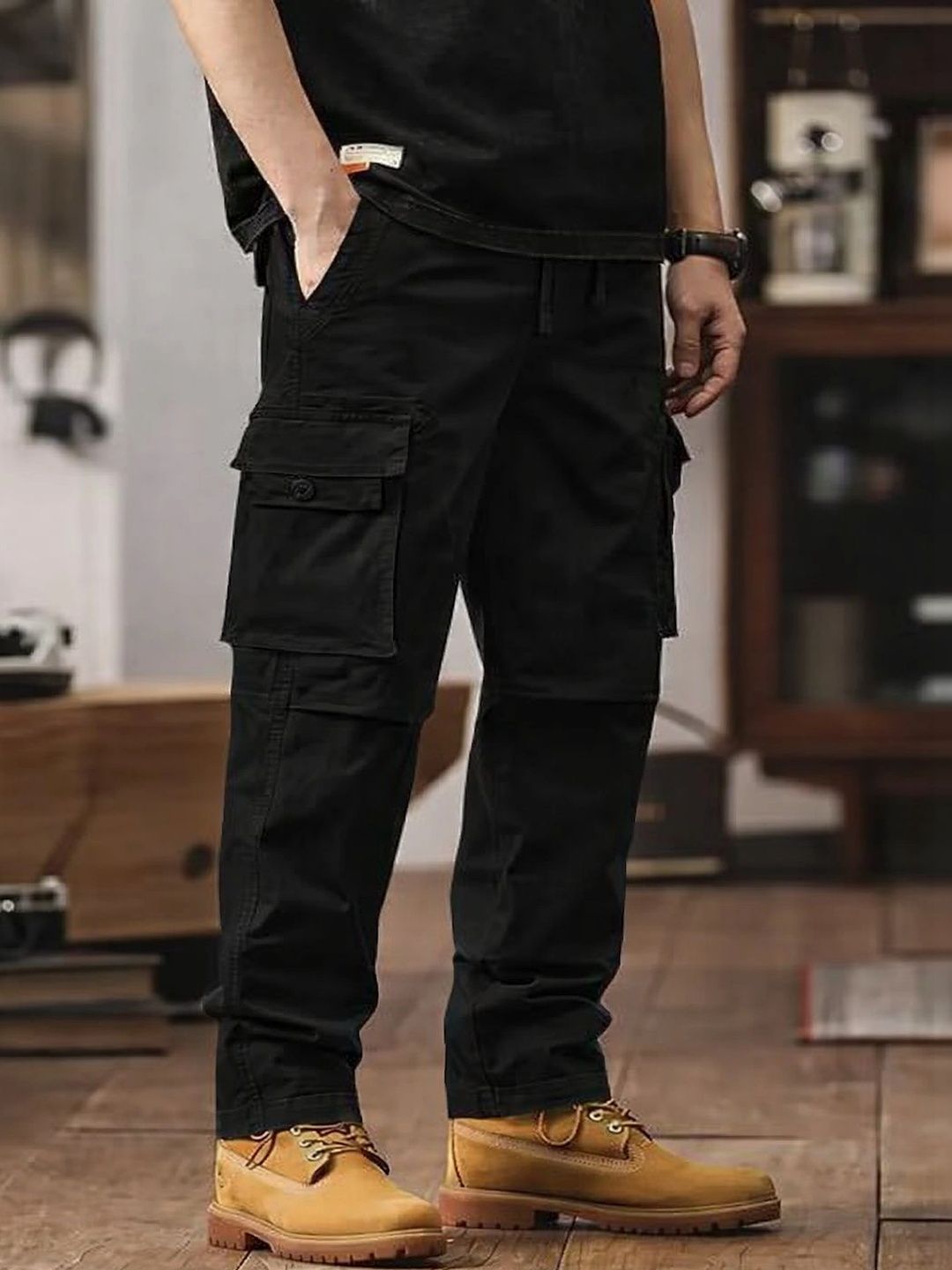 Moda Rapido Men Classic Cargos Trousers-picture-22