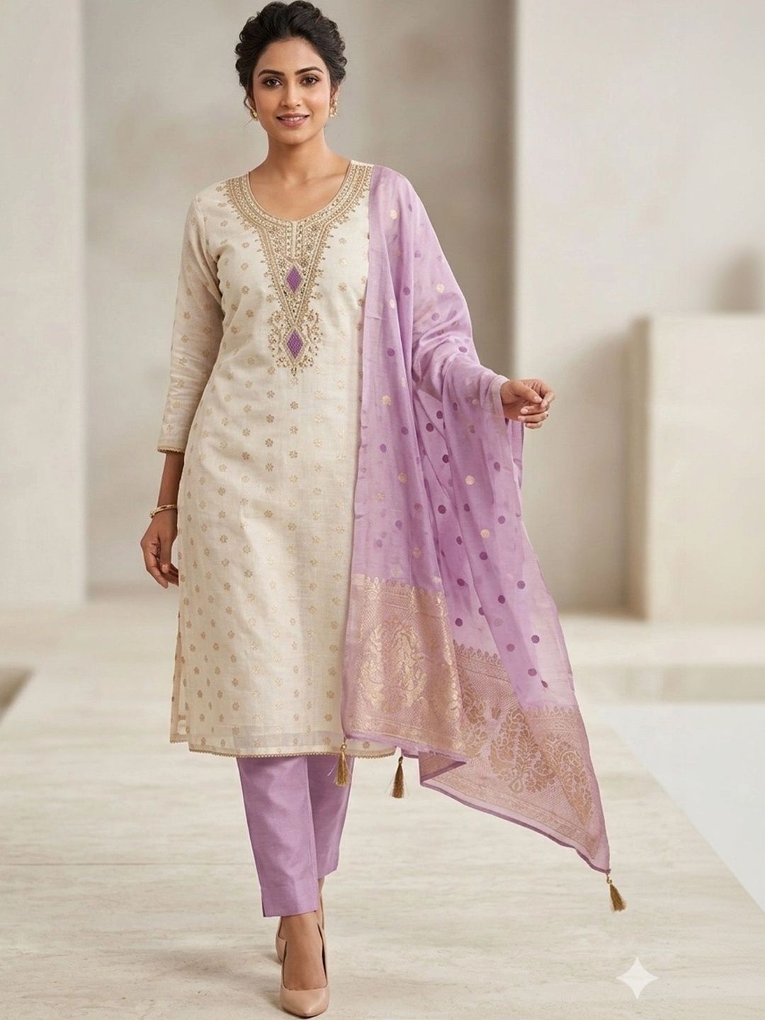 KALINI Unstitched Dress Material-picture-39