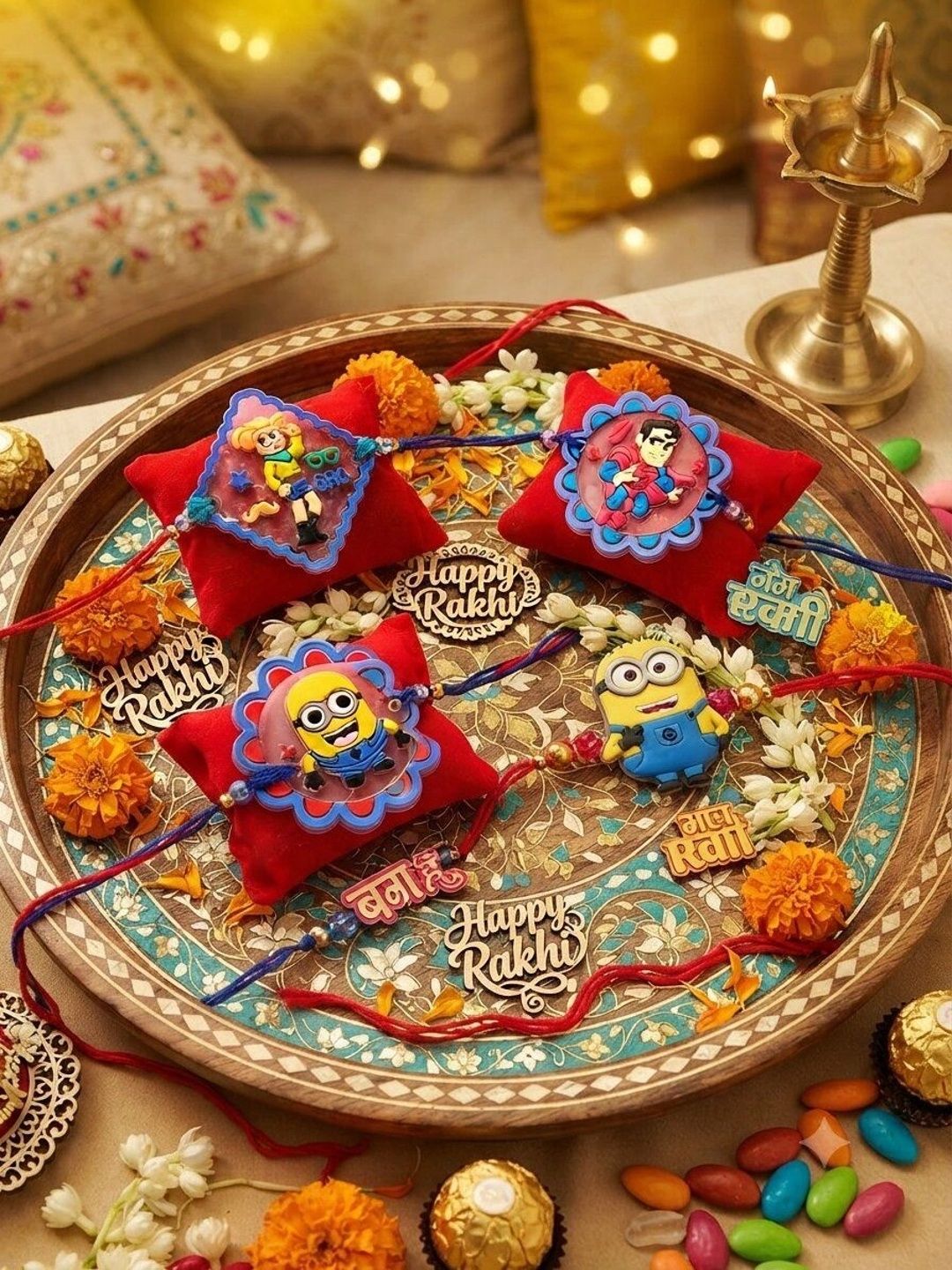 Vrinde Thread Rakhi-picture-29