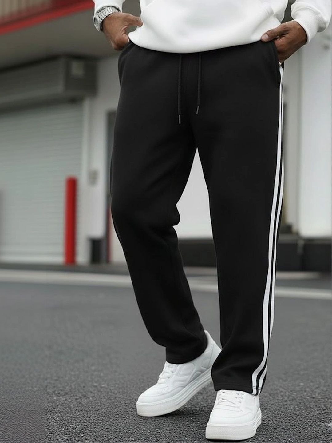 PROGENY Men Regular Fit Training Track Pants-picture-27