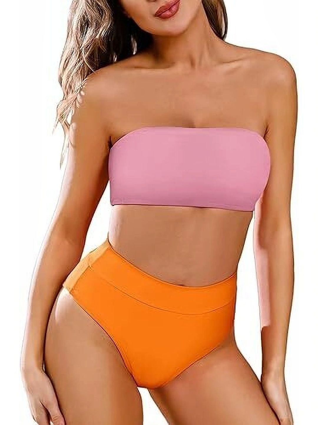Maruti Enterprise 07 Strapless Swim Bikini Set-image-31