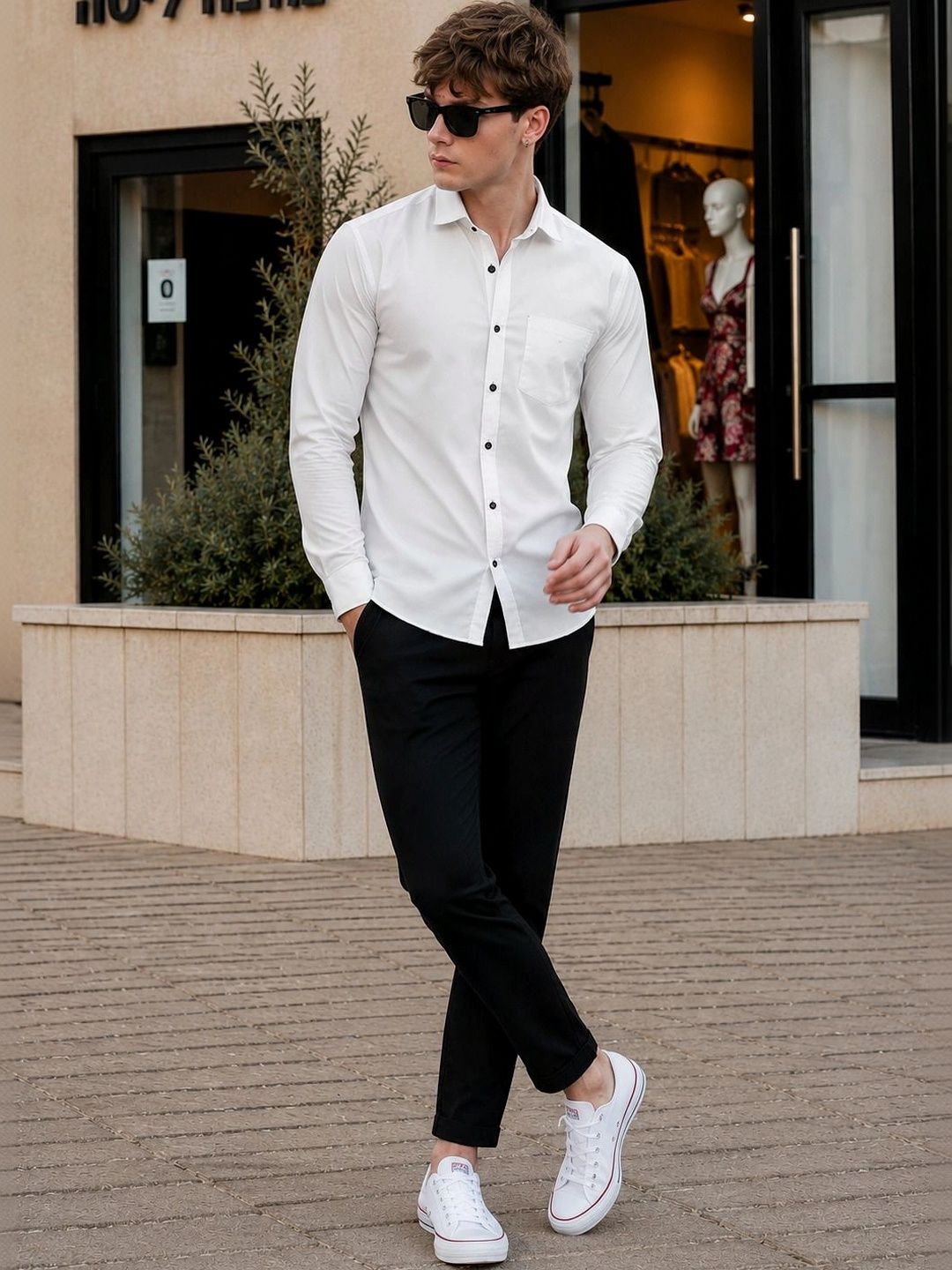 HERE&NOW Men Comfort Casual Shirt-picture-48