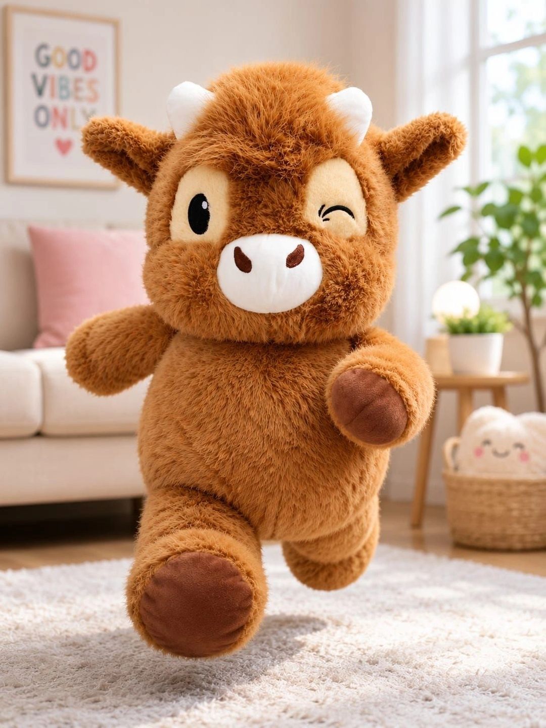 Teddy Daddy Microfibre Soft Toy Soft Toys and Dolls-picture-19