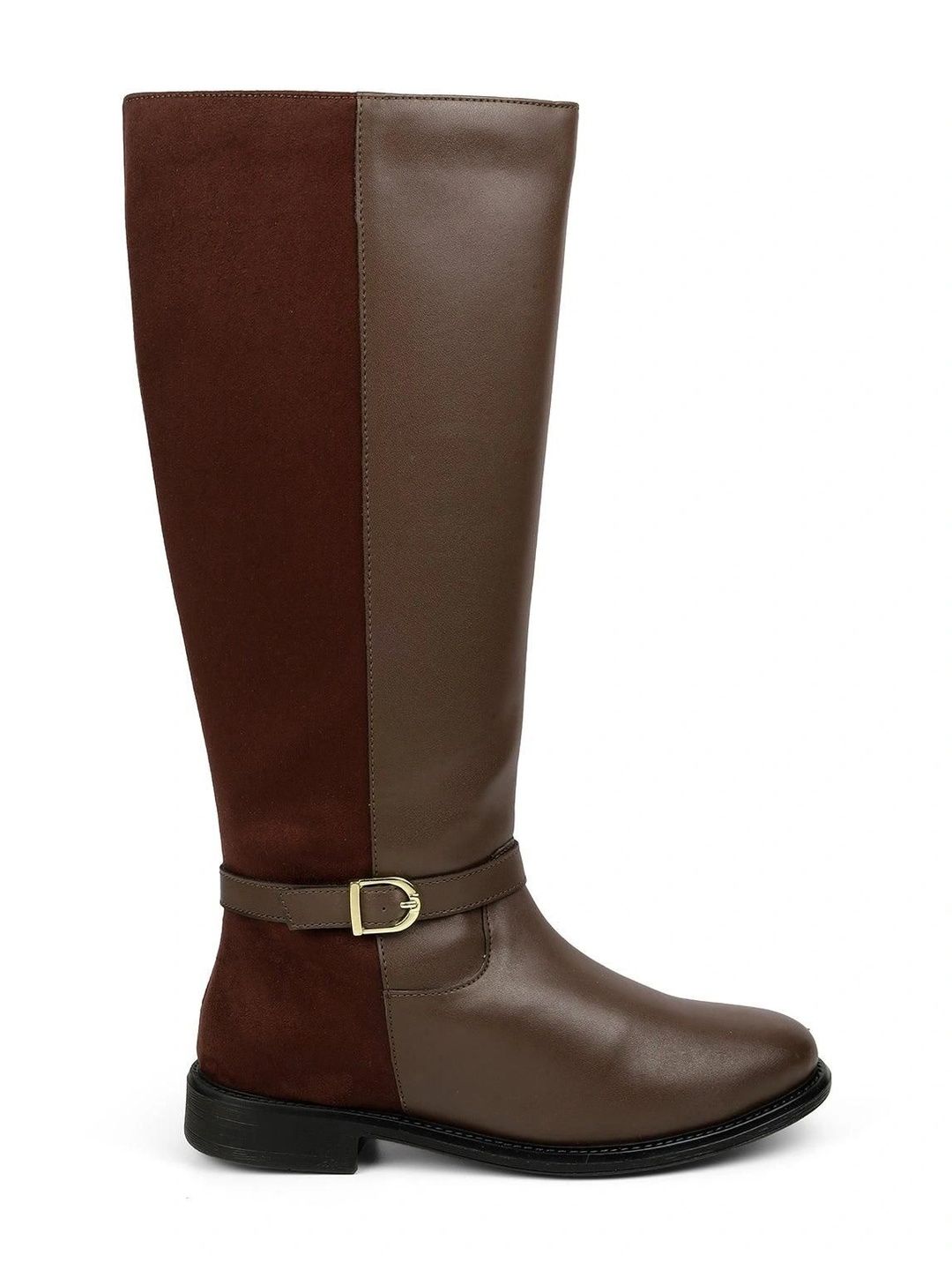 Tresmode Stick Black Women Knee-length Boots-picture-52