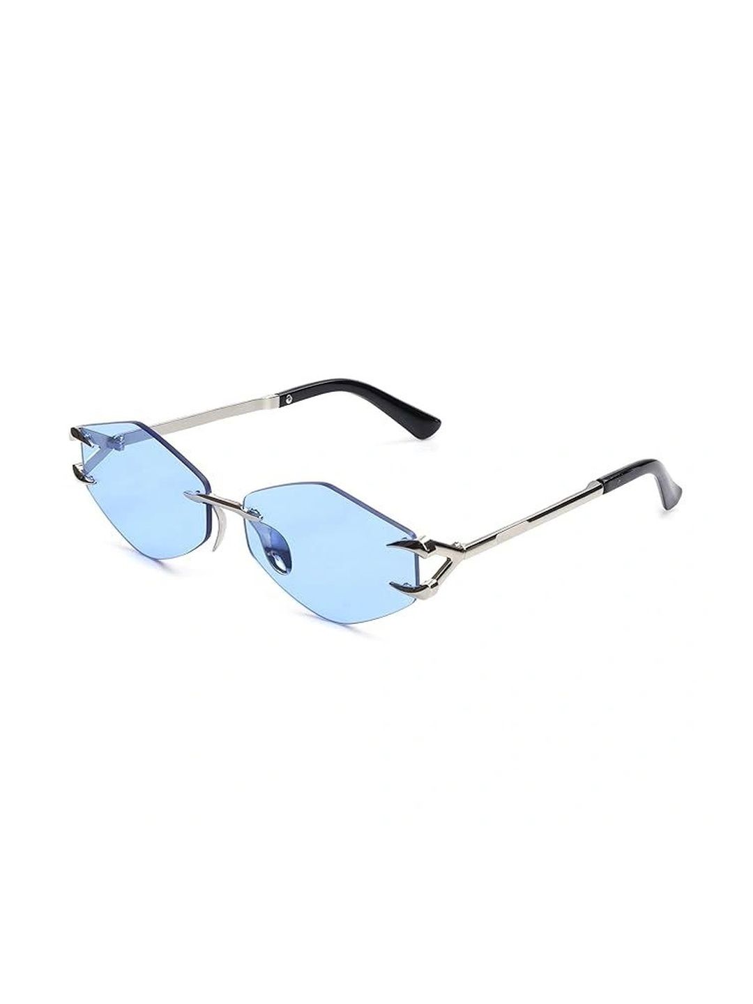 KOPEK Unisex Blue Lens & Silver-Toned Other Sunglasses-picture-33