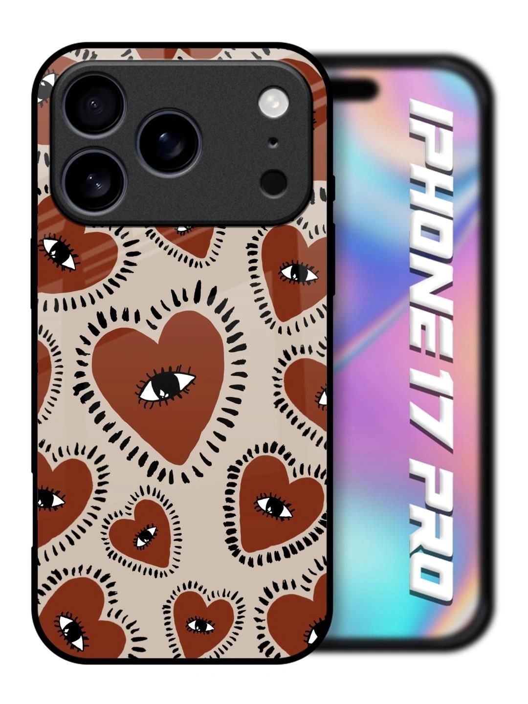 QRIOH Conversational Printed iPhone 17 Pro Back Case Mobile Accessories-picture-14