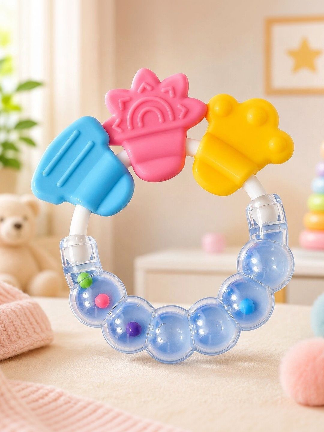 Joy Buzz Baby Rattle & Teether Toy-picture-21