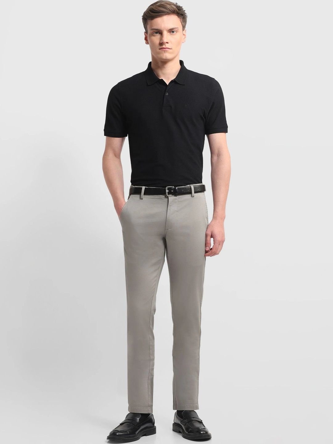 Arrow Sport Men Slim Fit Easy Wash Trousers-picture-28