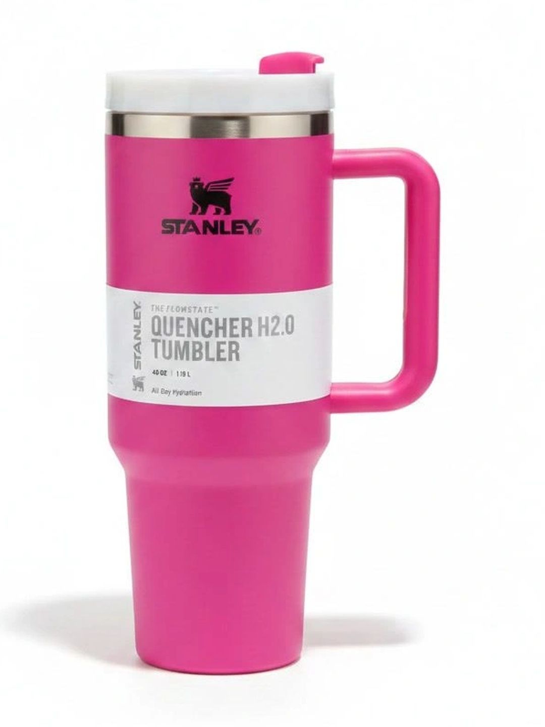 STANLEY Pink Single Stainless Steel Solid Double Wall Vacuum Water Bottle-picture-44