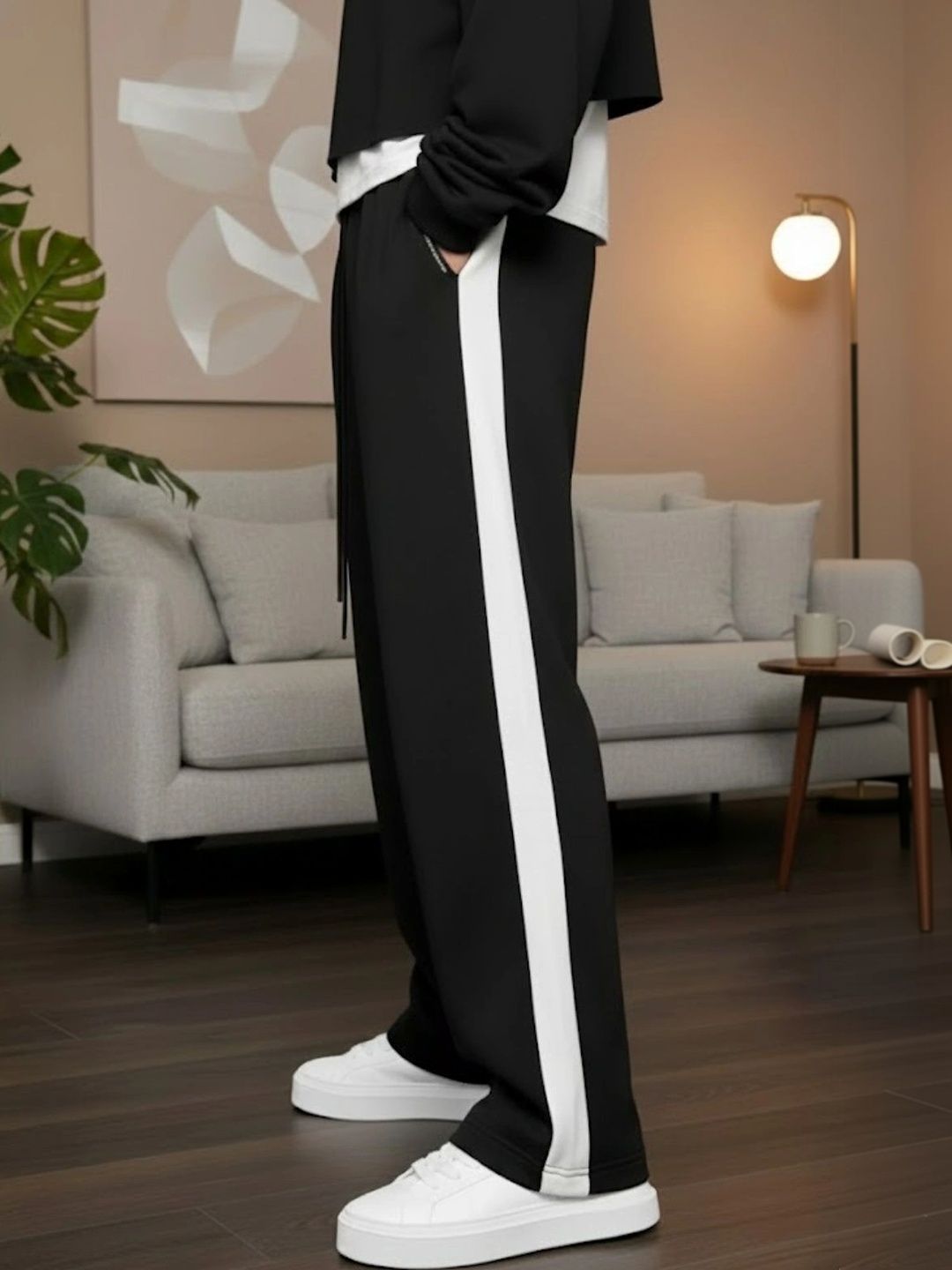 PROGENY Men Regular Fit Colourblocked Training Track Pants-picture-14