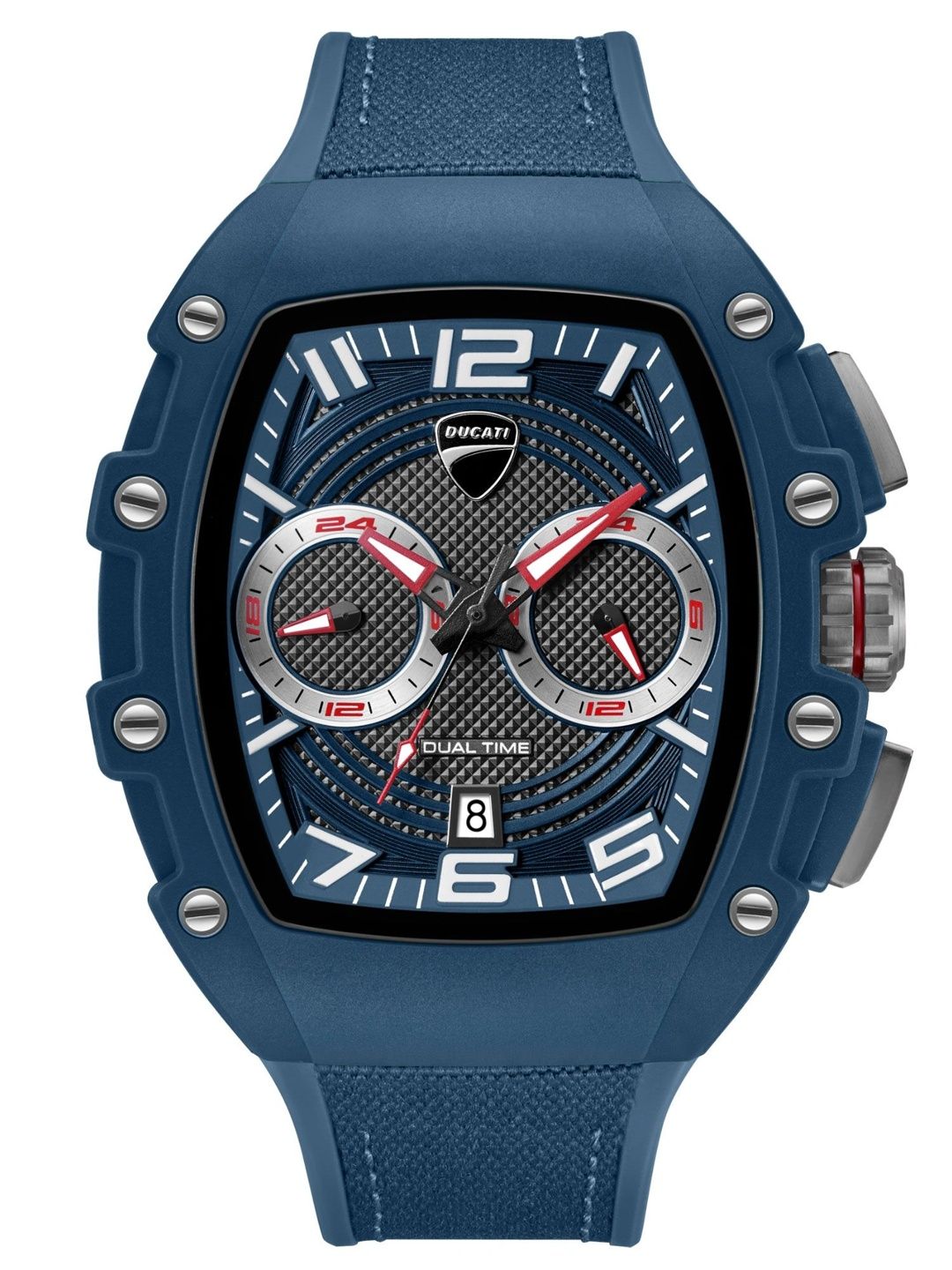 Ducati Men Dial & Straps Analogue Chronograph Watch DTWGO0001901W-picture-23