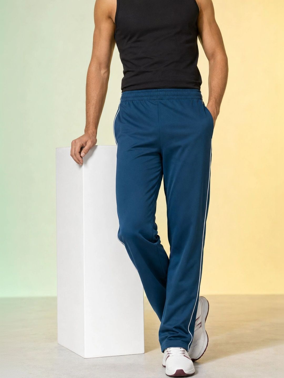 HoC Men Regular Fit Training Track Pants-picture-13