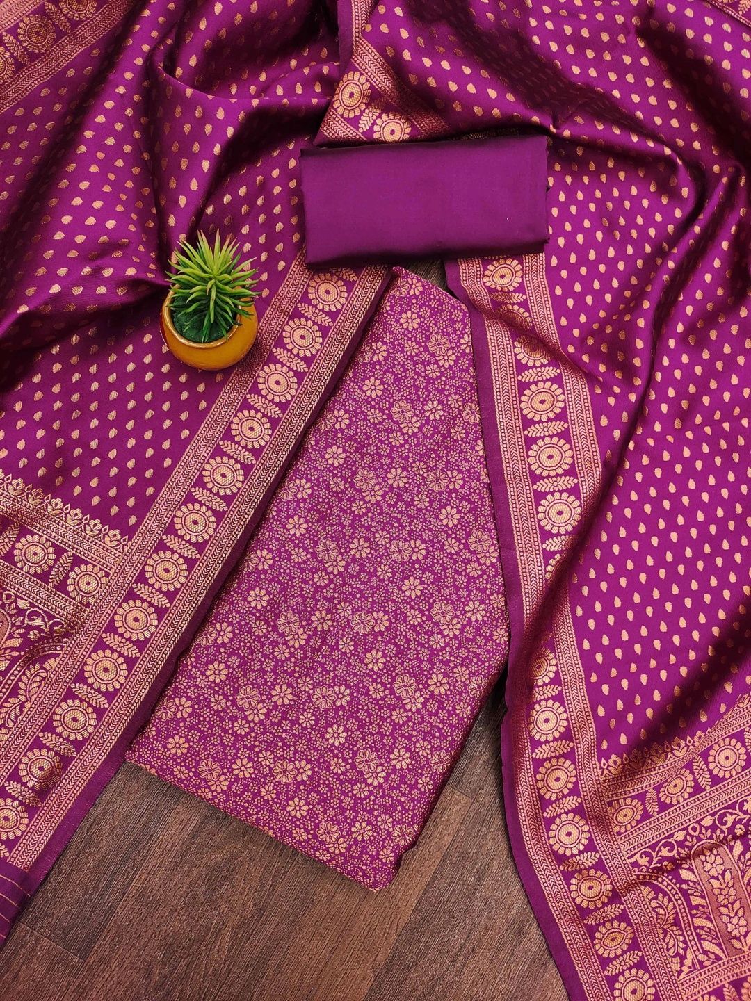 KALINI Unstitched Dress Material-picture-25