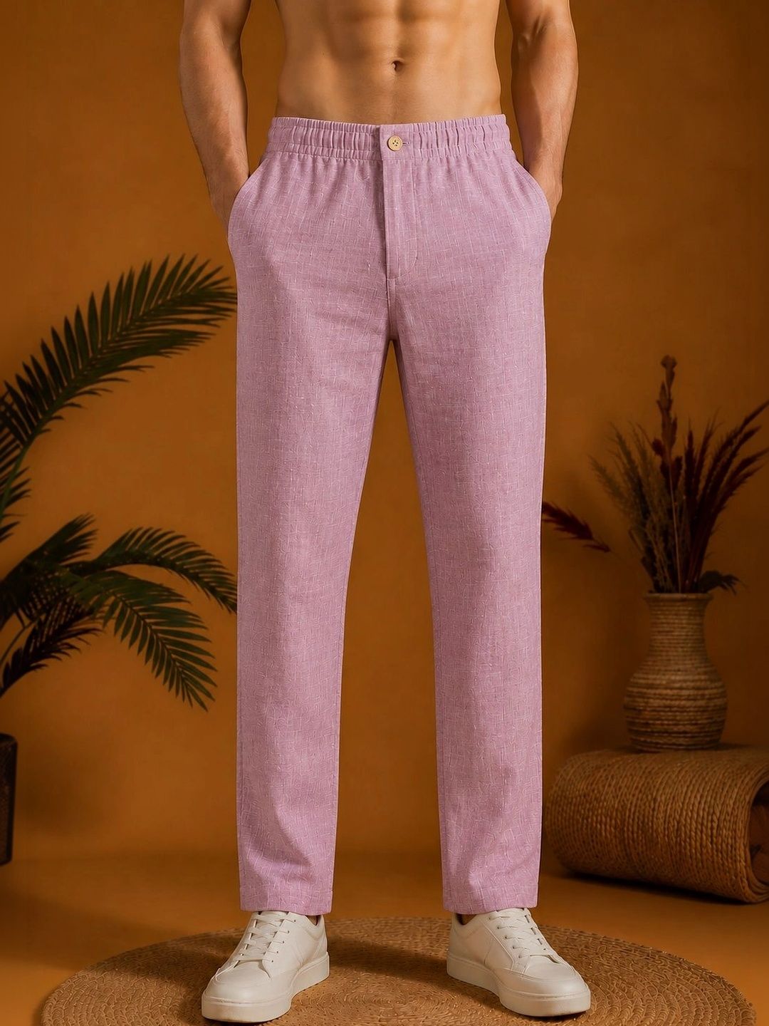 Moda Rapido X Tanip Men Relaxed Easy Wash Trousers-picture-33