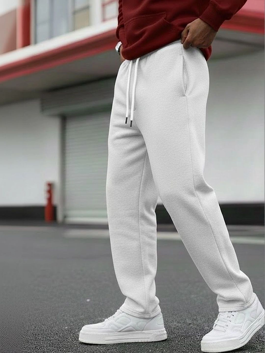 PROGENY Men Regular Fit Textured Training Track Pants-picture-55