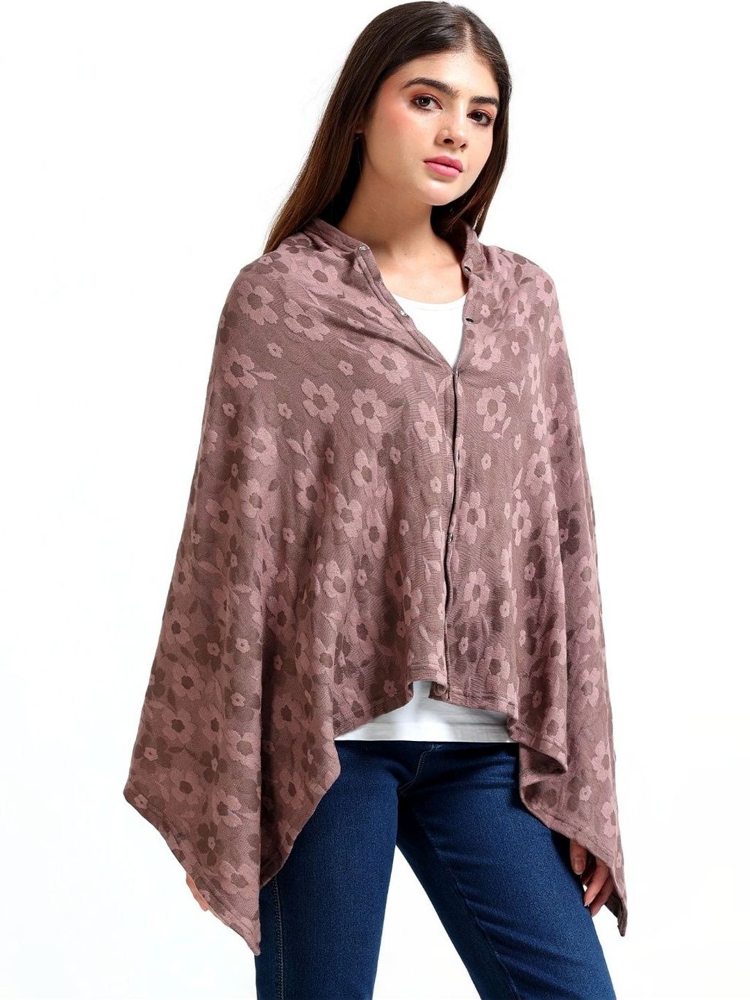 AGUILA Women Printed Button Shrug-image-18