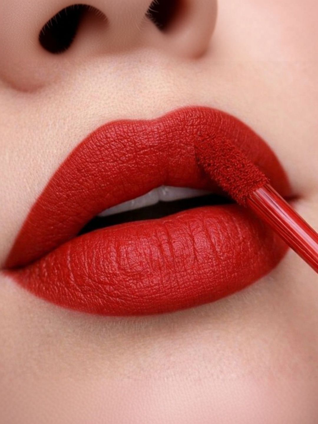 BELLABLOOM Transfer Proof Matte Liquid Lipstick - 5 ml - Blood Red-picture-14
